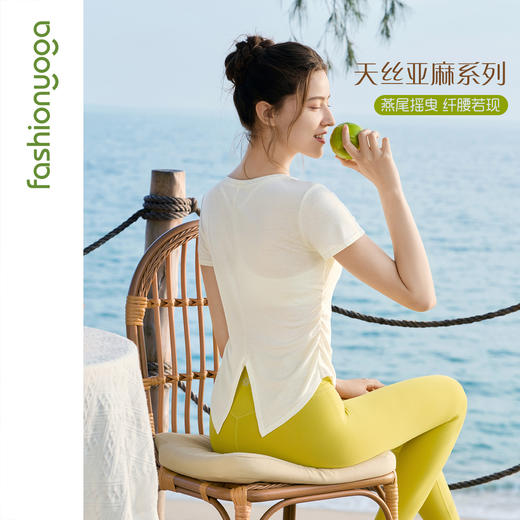 F16311天丝休闲外搭短袖 商品图2