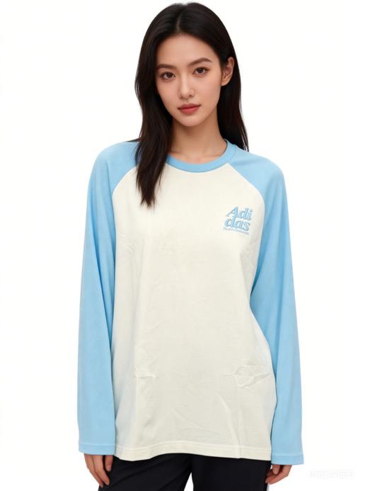 阿迪达斯129.9元 长袖T恤 (线上线下同时在售不保证有货，活动款不退不换介意勿拍) 609306-TY 商品图0