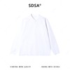 SDSA男士秋冬新款痞帅男装简约复古亨利领设计长袖T恤纯色百搭 商品缩略图0