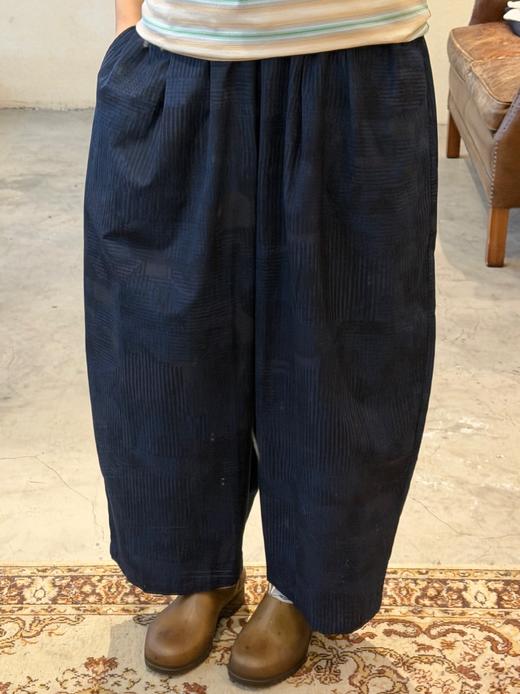 Khadi and Co蓝花纹经典裤型 商品图4