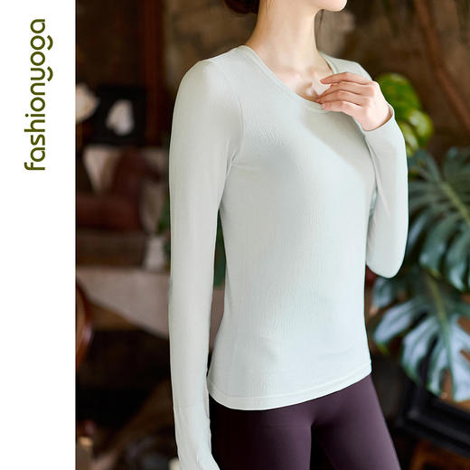 2026春夏F15393星星一体杯无缝长袖 商品图8