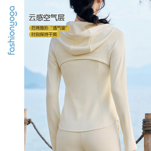 2026春夏F16801休闲气质连帽外套 商品图1