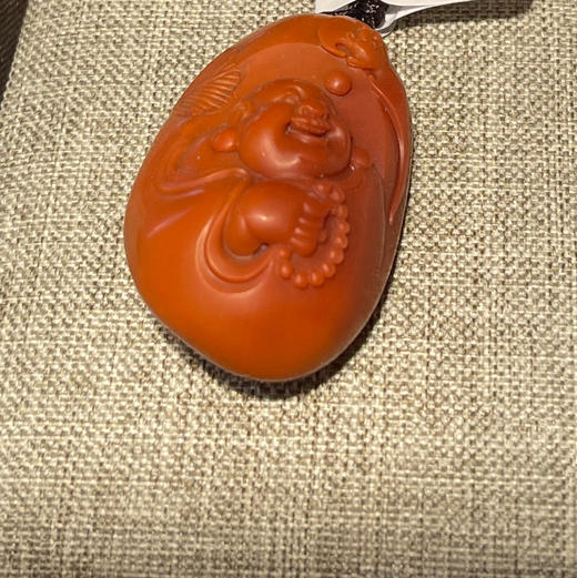 20000南红弥勒佛吊坠 商品图0