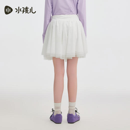水孩儿童装短裙女童2026夏季新款大童甜美网纱蓬蓬裙女孩半身裙 商品图4