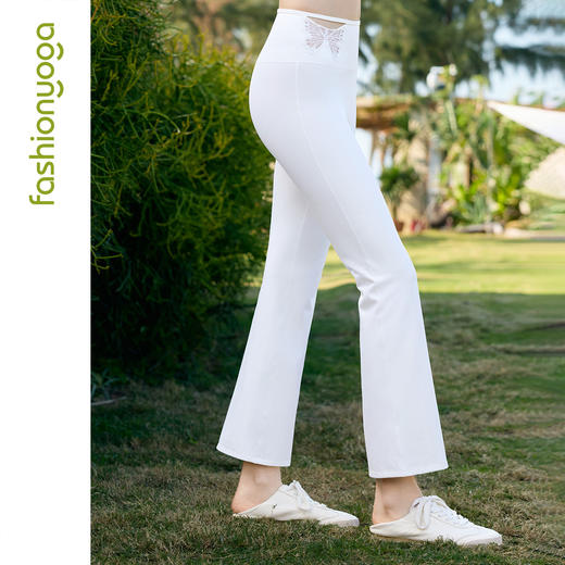 2026春夏FC16783曼妙蝴蝶微喇八分裤 商品图9