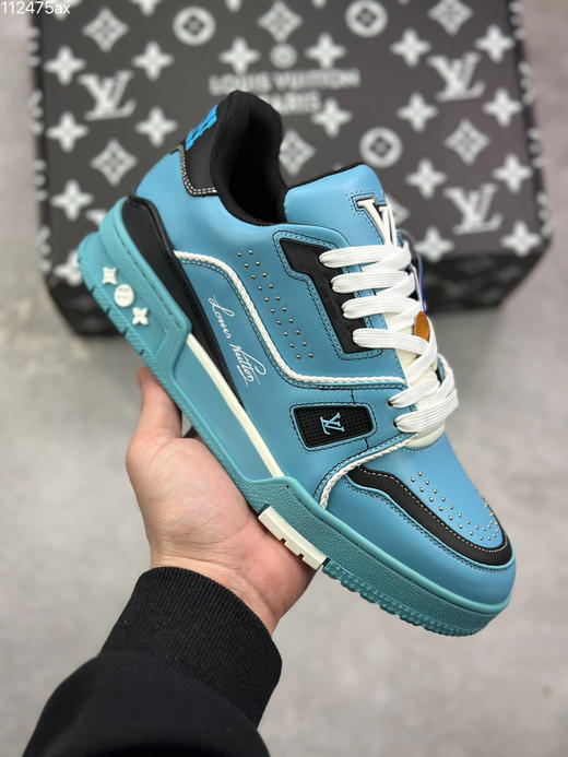 春季特惠💰720 LV 纯原版本 # 驴家 Trainer 低帮休闲板鞋 商品图0