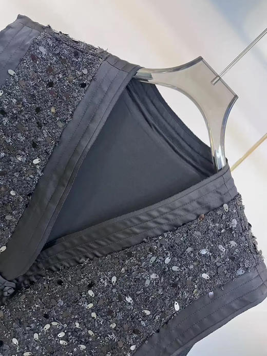 原单新款小香风系列亮片马甲外套 商品图3