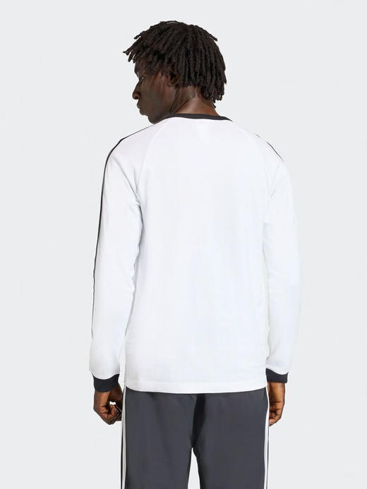 Adidas阿迪达斯三叶草男子运动休闲长袖T恤KE3545 商品图1