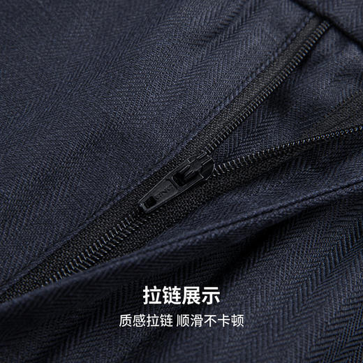 【含亚麻&含莱赛尔】圣得西宽松直筒休闲裤男款2026新款春季裤子 商品图6