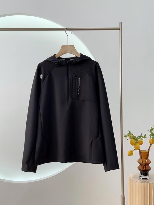 DESCENTE迪桑特半拉链机能连帽卫衣外套 QK  341055 商品图2