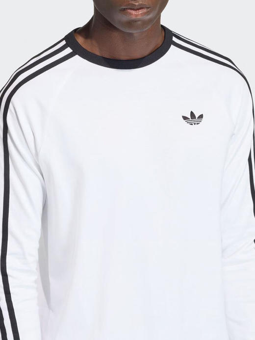 Adidas阿迪达斯三叶草男子运动休闲长袖T恤KE3545 商品图3