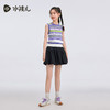 水孩儿童装女童背心2026夏季新款弹力无袖T恤条纹大童马甲上衣 商品缩略图2
