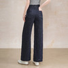 MYX复古高腰牛仔阔腿裤2026年春季新款宽松显瘦窄版直筒裤休闲九分裤 商品缩略图2