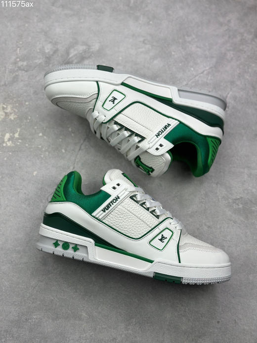 春季特惠💰720 LV 纯原版本 # 驴家 Trainer 低帮休闲板鞋 商品图4