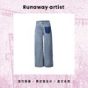 Runaway artist 休闲百搭非序显形牛仔裤 商品缩略图0