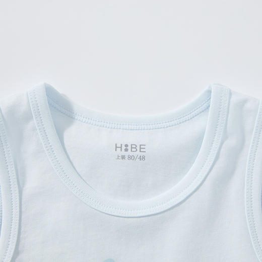 怡比自然萌语内着背心HY26SUN243白蓝色调80#-120# 商品图9