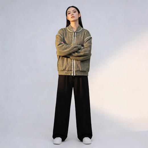 ✨开春情侣穿搭封神款！🤩【 大牌平替款！Schenvega情侣小香风棒球服 WY715】小香风大牌平替棒球服甜度拉满✨ 谁懂啊！ 商品图3