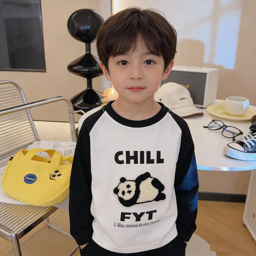 【2件起拍，单拍不发】🌈26春季新品❗️最大160❗️【西蒙日记·儿童卡通插肩袖百搭T恤LCCJCXT】😎内搭外穿都可，一件搞定所有场合！ 商品图7