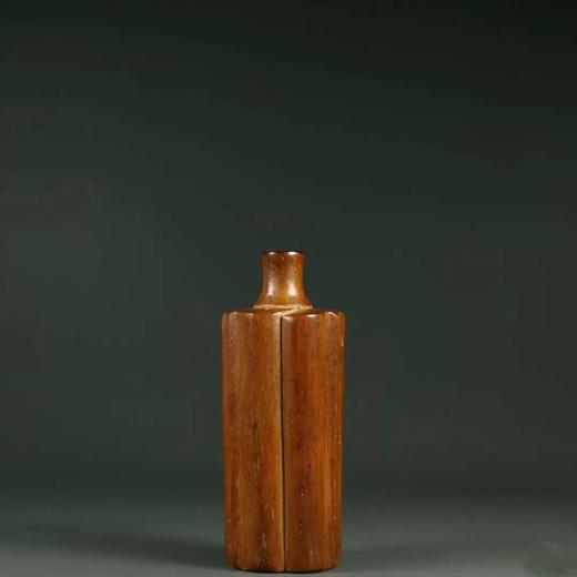 海南黄花梨葵花形筒状花插，顺丰包邮 商品图1