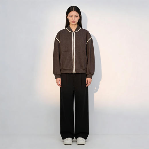 ✨开春情侣穿搭封神款！🤩【 大牌平替款！Schenvega情侣小香风棒球服 WY715】小香风大牌平替棒球服甜度拉满✨ 谁懂啊！ 商品图2