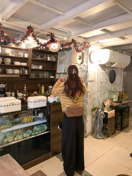 <曾小咸推荐>3.3 现货秒杀 ！微信超特价！韩系条纹毛衣 日常229.99 立减130 秒杀99.99！！休闲裤（加绒）  秒杀89.99！！ 商品图12