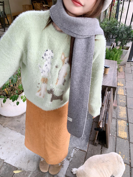 <曾小咸推荐>3.4现货秒杀 ！微信超特价！韩系仿水貂毛毛衣 日常189.99 立减100 秒杀89.99！！ 商品图10