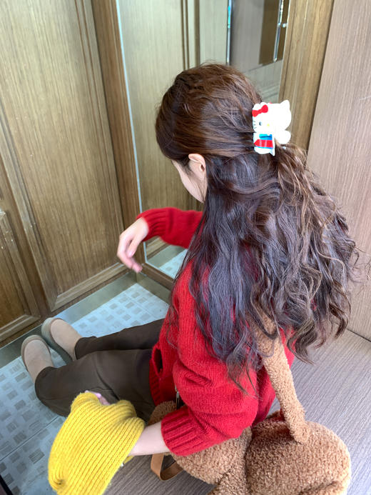 <曾小咸推荐>3.3 现货秒杀 ！微信超特价！连帽拉链毛衣短外套 日常229.99 立减130 秒杀99.99！！ 商品图5