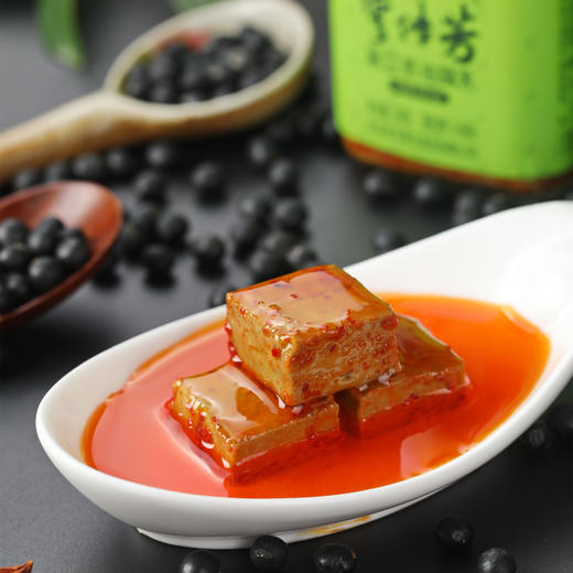黑豆茶油腐乳 净素配方 微辣 香而不腻、咸淡适中 传统工艺 商品图2