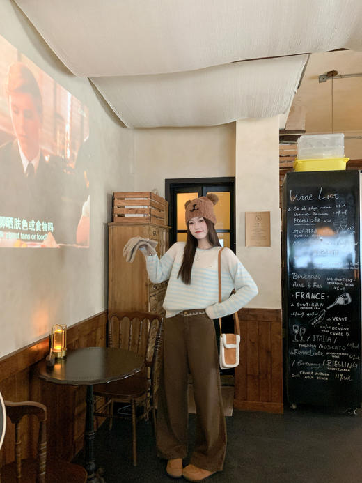 <曾小咸推荐>3.4现货秒杀 ！微信超特价！韩系复古直筒牛仔裤 日常189.99 立减100 秒杀89.99！！米杏色菱格棉服 秒杀129.99 商品图8