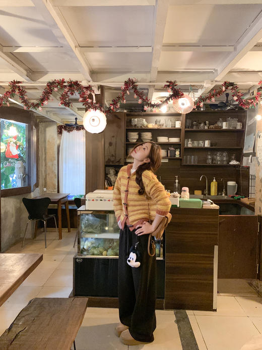 <曾小咸推荐>3.3 现货秒杀 ！微信超特价！韩系条纹毛衣 日常229.99 立减130 秒杀99.99！！休闲裤（加绒）  秒杀89.99！！ 商品图11