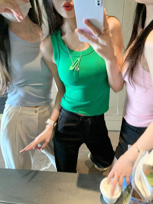 <曾小咸推荐>吊带背心女内搭打底衫修身 商品图1