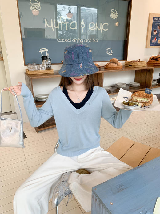 <曾小咸推荐>3.17现货秒杀 ！微信超特价！2色假两件拼接针织衫 日常159.99 立减80 秒杀79.99！！半身裙 秒杀99.99！！ 商品图13