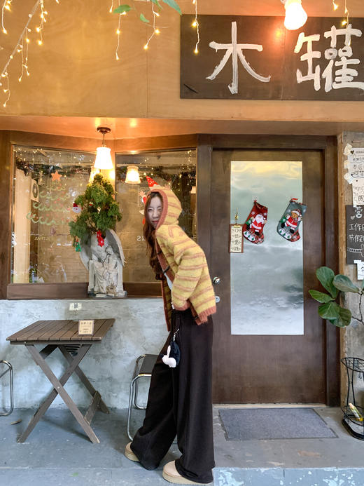 <曾小咸推荐>3.3 现货秒杀 ！微信超特价！韩系条纹毛衣 日常229.99 立减130 秒杀99.99！！休闲裤（加绒）  秒杀89.99！！ 商品图14