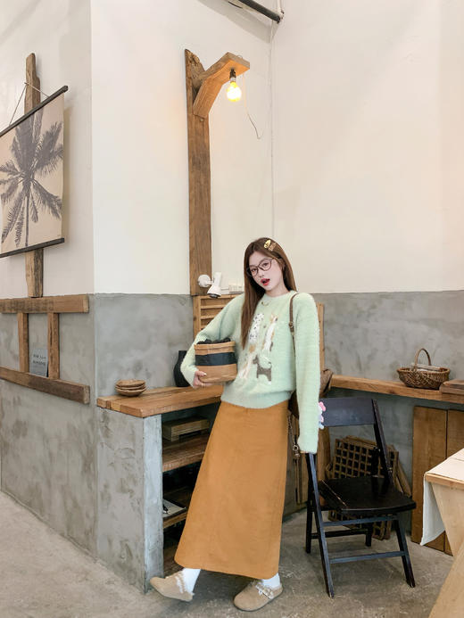 <曾小咸推荐>3.4现货秒杀 ！微信超特价！韩系仿水貂毛毛衣 日常189.99 立减100 秒杀89.99！！ 商品图12