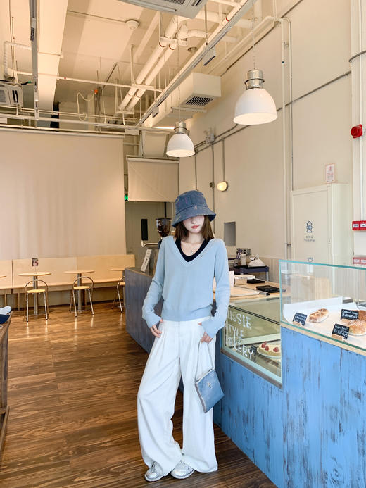 <曾小咸推荐>3.17现货秒杀 ！微信超特价！2色假两件拼接针织衫 日常159.99 立减80 秒杀79.99！！半身裙 秒杀99.99！！ 商品图14