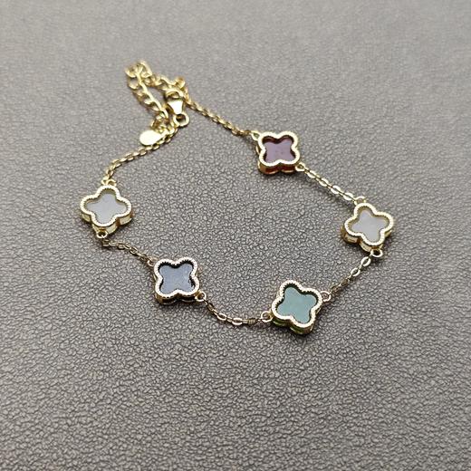 和田玉包银（镀金）精美手链 228-24 商品图6