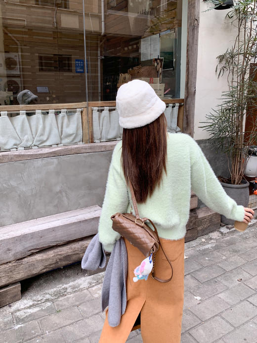 <曾小咸推荐>3.4现货秒杀 ！微信超特价！韩系仿水貂毛毛衣 日常189.99 立减100 秒杀89.99！！ 商品图6