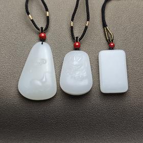 新疆和田玉且末料羊脂玉小杂件 228-4