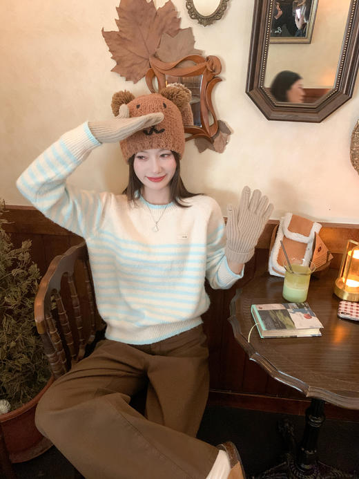 <曾小咸推荐>3.4现货秒杀 ！微信超特价！韩系复古直筒牛仔裤 日常189.99 立减100 秒杀89.99！！米杏色菱格棉服 秒杀129.99 商品图6