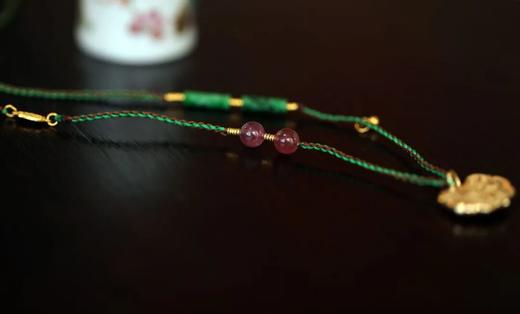 柿柿如意小金锁 商品图8