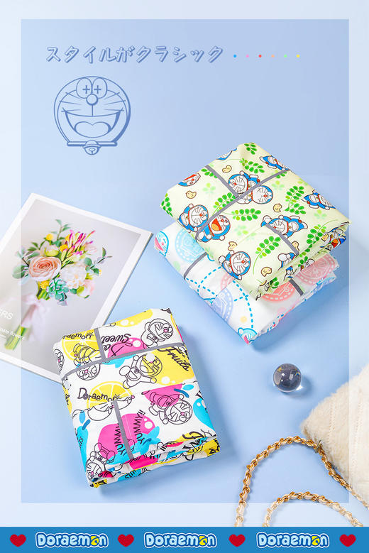 😎【mamoru哆啦a梦儿童雨衣】--哆啦电影上映，🌸在市场上享有很高的声誉和畅销度。 ✅可视透明帽檐 ✅防水耐脏面料 ✅安全反光条✨，书包储位  商品图3