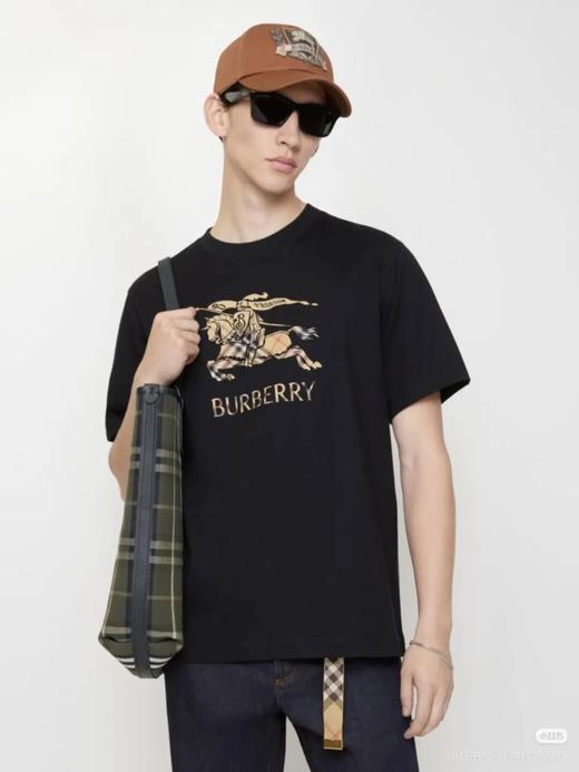 BUR修身立体剪裁情侣款纯棉短袖T恤 商品图1