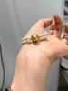 ⁶10-11mm【金珠+淡水小米珠手链】极光微瑕，银配件出证书，延长链可调节长度，24小时鉴赏期【香港】SS06-QTT-XGZZ 商品缩略图3