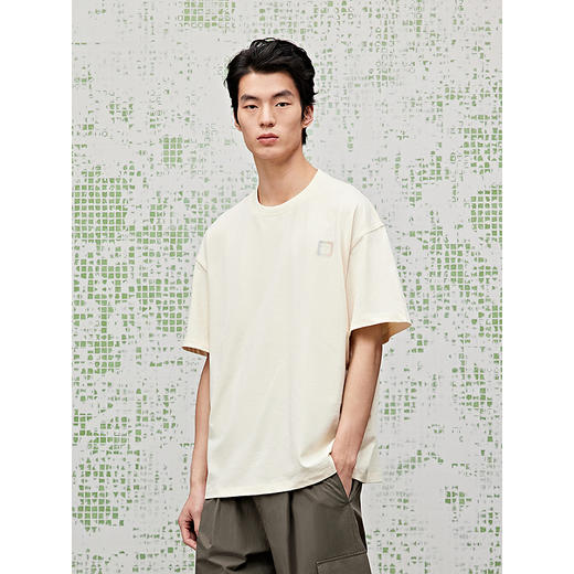 GXG男装 圆领T恤印花短袖针织25夏季热卖G25X442119 商品图2