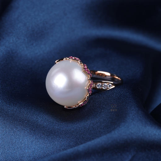 【红莲映月】珍珠戒指   ZZ12506013 商品图4