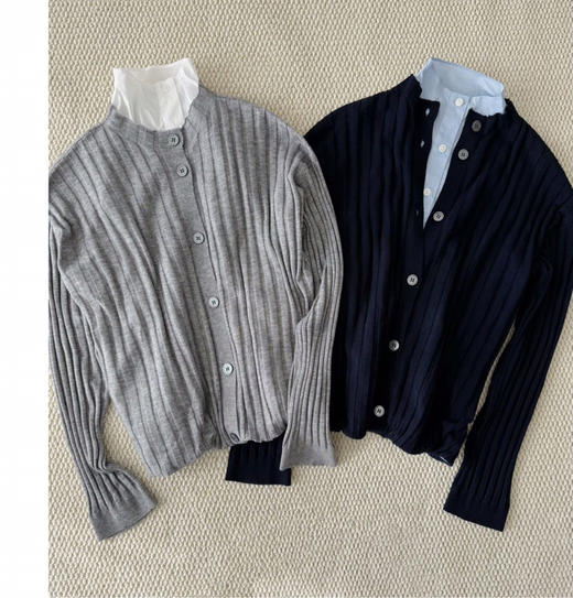 DYJ60013羊毛假两件上衣 商品图7