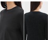 拆标款 女款 100%美利奴羊毛深灰针织衫 MY157 商品缩略图4