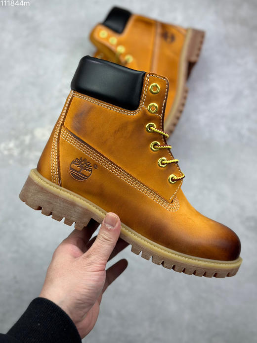 春季特惠💰480 Timberland 添柏岚/天伯伦 大黄靴 PREMIUM系列 简约舒适 短筒 厚底 马丁靴 商品图3