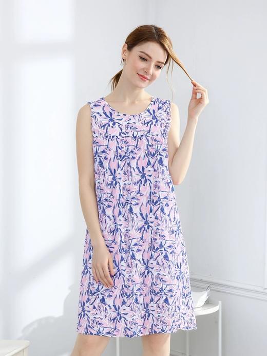 【时尚家居服系列】SCHIESSER德国舒雅女背心裙100%棉 32S  31/26916D 商品图1