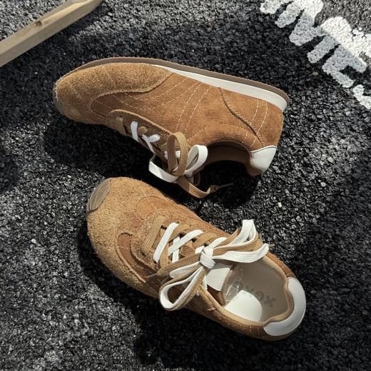 XGXC复古真皮阿甘鞋德训鞋XG3210 商品图4